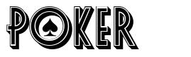 Poker fonte