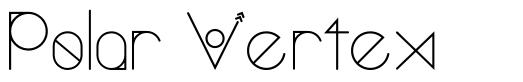 Polar Vertex font