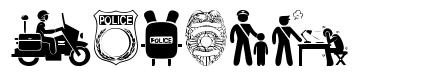 Police font