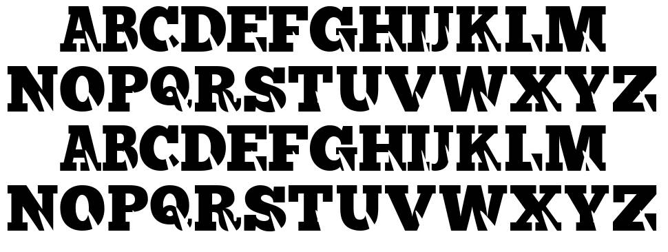 Poligyon font Örnekler