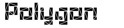 Polygon font