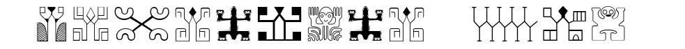 Polynesien Etua 字形