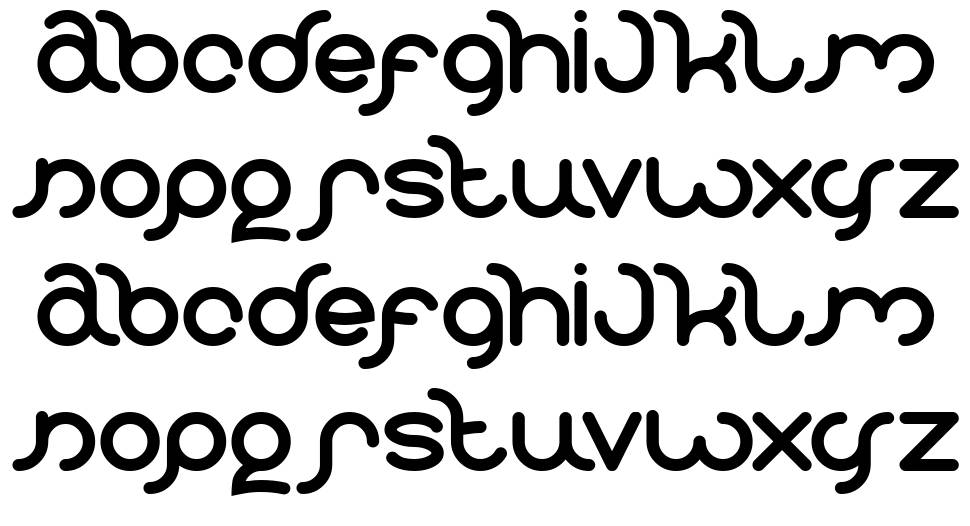 Polysoup font specimens