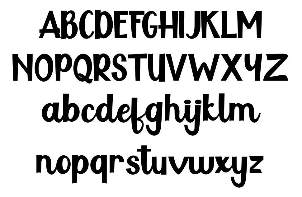 Polythem font Örnekler