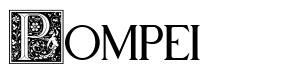 Pompei 字形