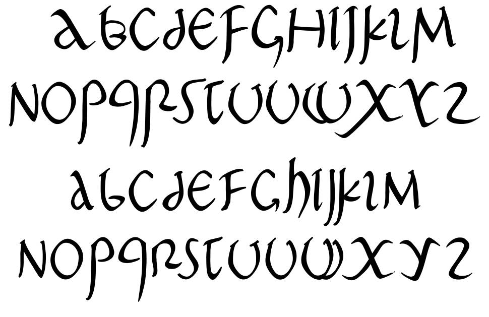 Pompeji Petit フォント 標本