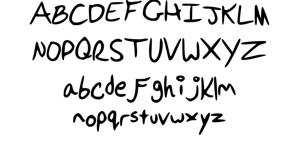 Ponellas font Örnekler