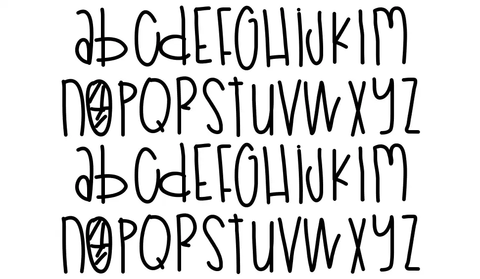 Poodle Doodlesfont specimens