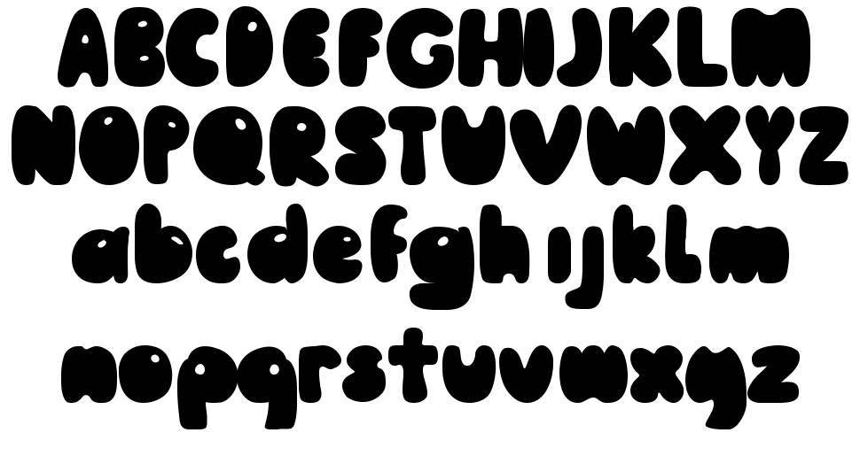 Pooh font Örnekler