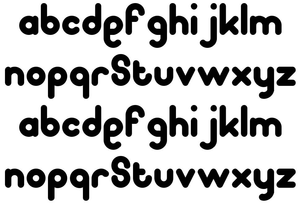 Pooplatter 字形 标本