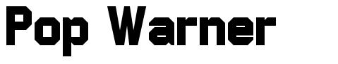 Pop Warner шрифт