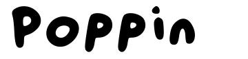 Poppin font
