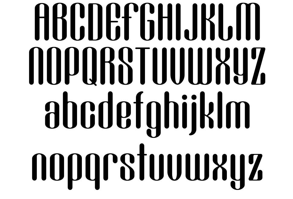 Popstick font specimens
