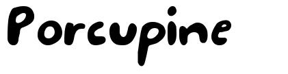 Porcupine 字形
