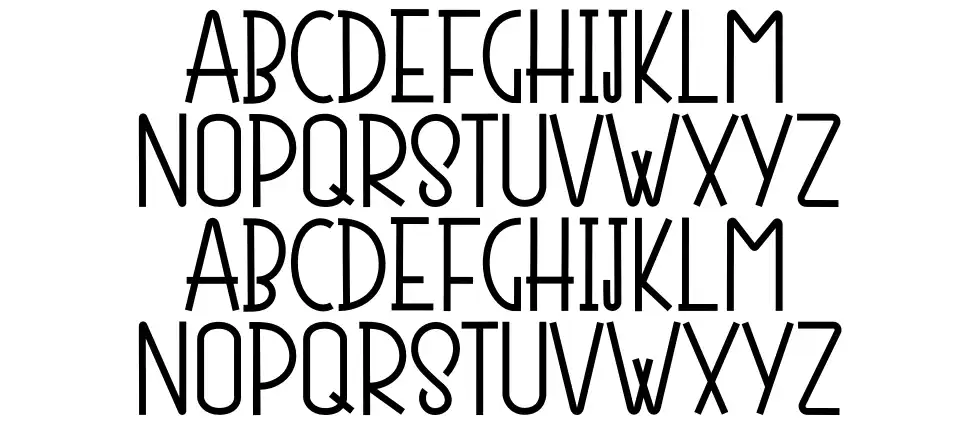 Porsha font specimens