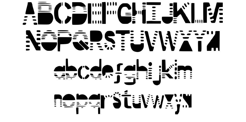 Portal font specimens