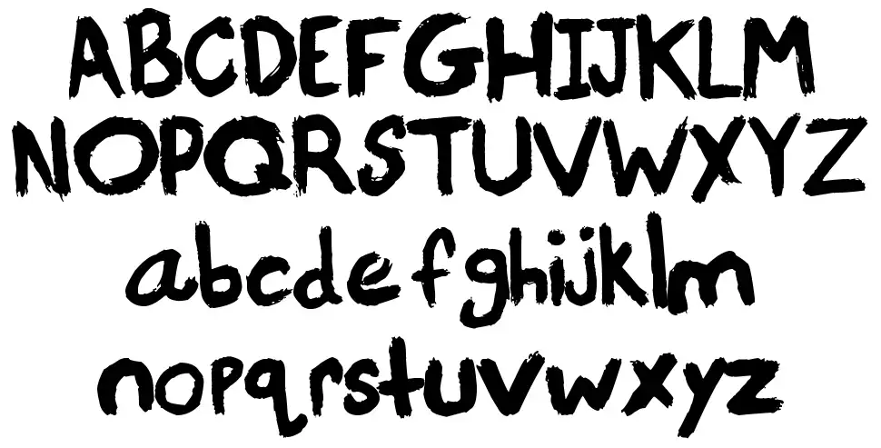 Portlandfont specimens