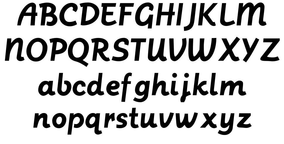 Postface font