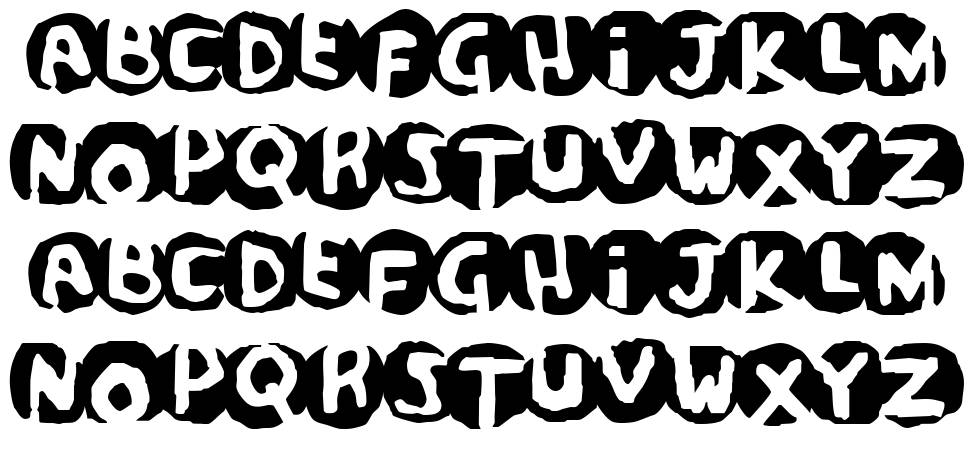 Potassium Scandal 字形 标本