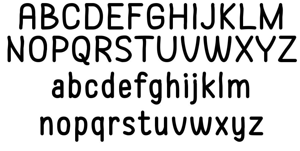 Poweto font Örnekler