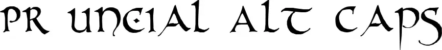 PR Uncial Alt Caps