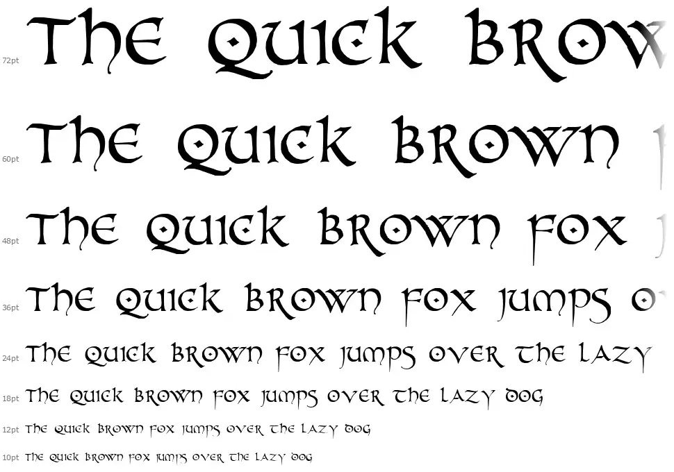 PR Uncial Alt Caps font by Peter Rempel FontRiver