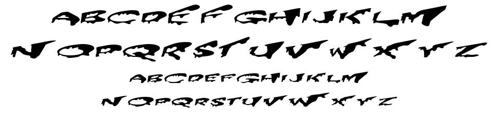PreCrypt font Örnekler