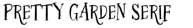 Pretty Garden Serif 字形