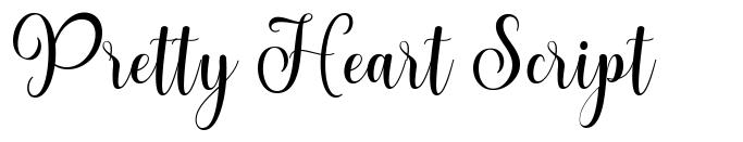 Pretty Heart Script フォント