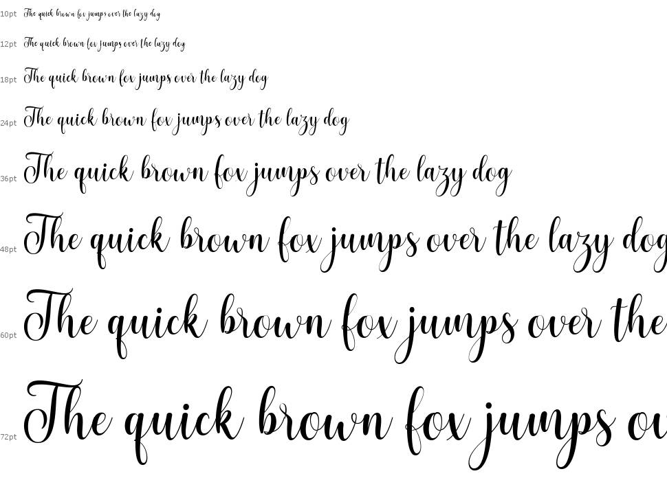 Pretty Heart Script font Şelale