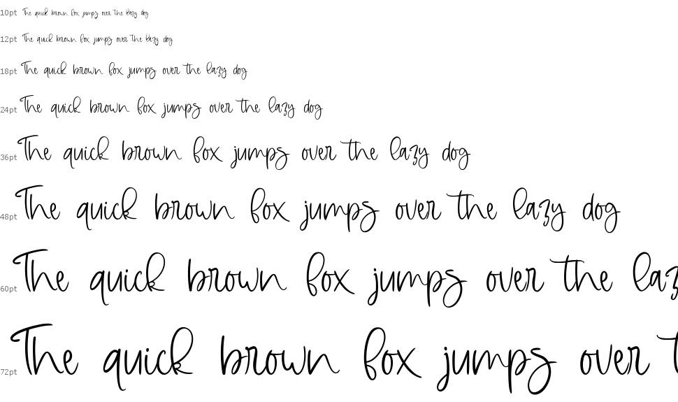 Pretty Poisons font Waterfall