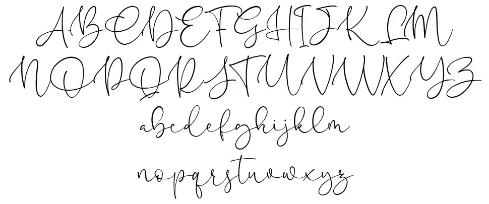 Pretty Yellowfont specimens
