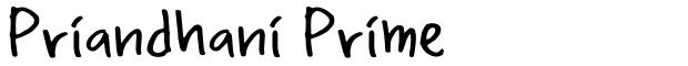 Priandhani Prime
