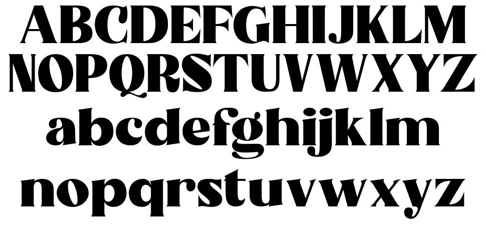 Prima font specimens