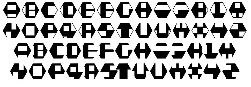 Prime font specimens
