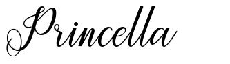 Princella шрифт