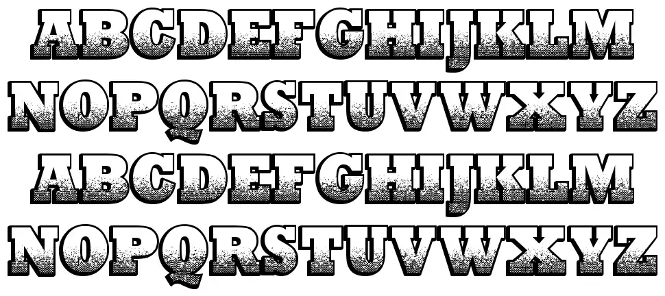 Print Oldyzfont specimens