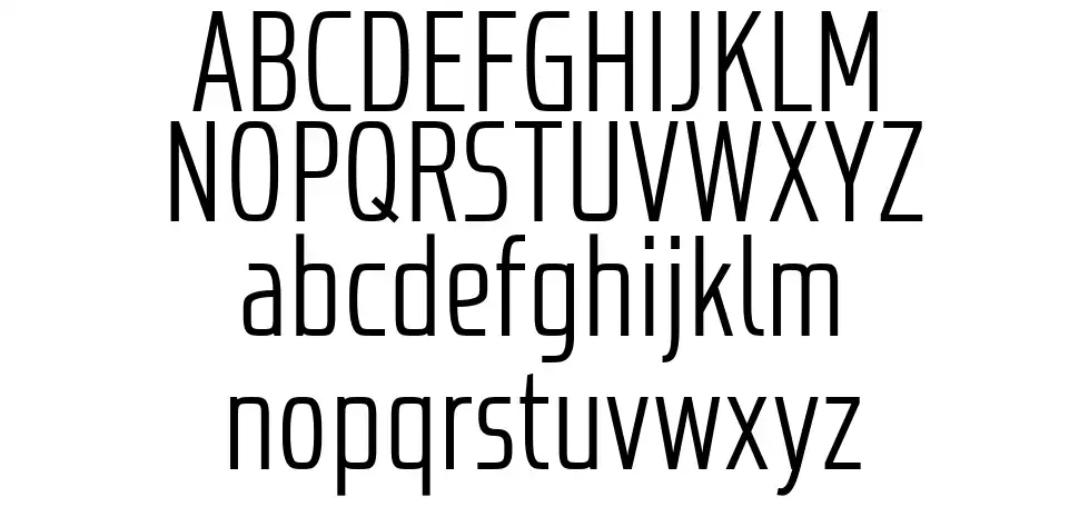 Probetafont specimens