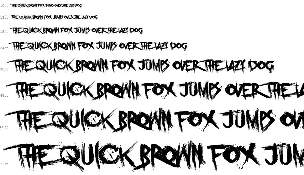 Prodigy Forever font Waterfall