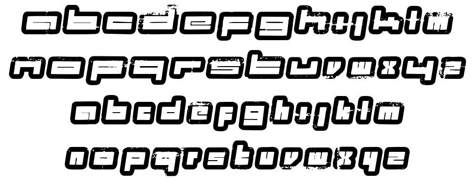 Projects font specimens