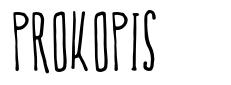 Prokopis 字形