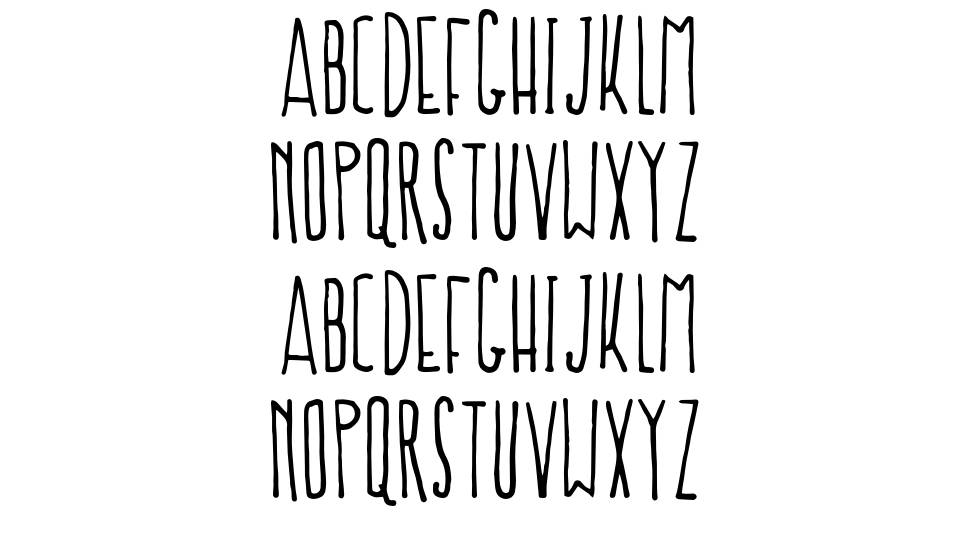 Prokopis font specimens