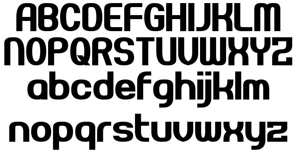 Pseudonumb font Örnekler