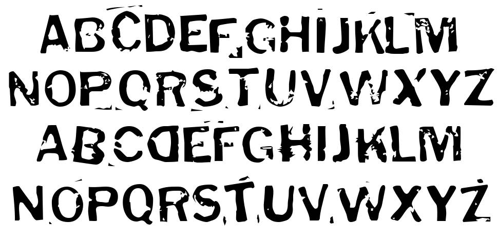 Puddleduck font Örnekler