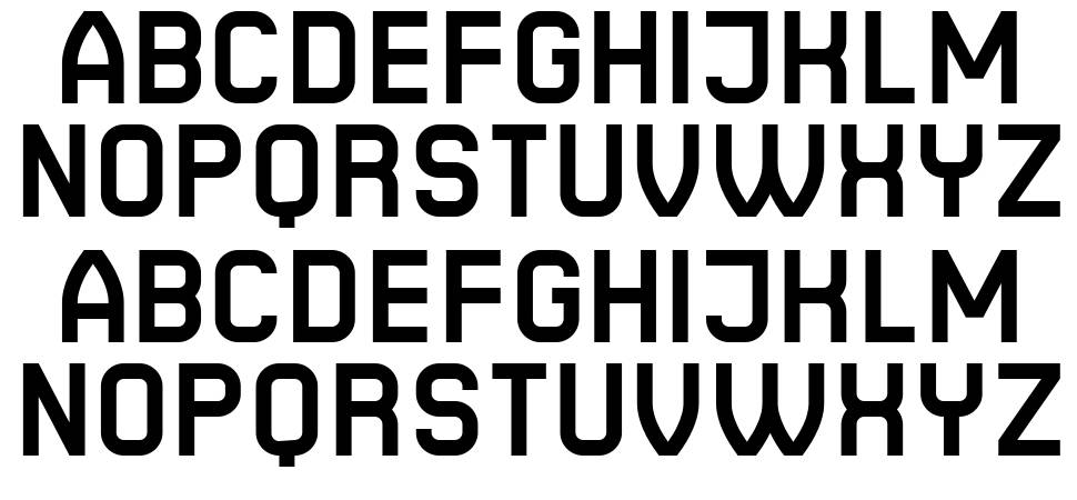 Pukey font specimens