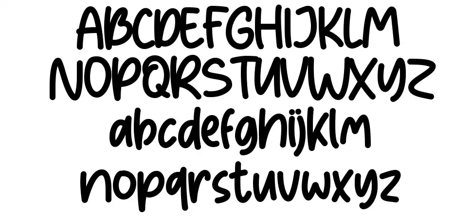 Pumpkin Patch font Örnekler