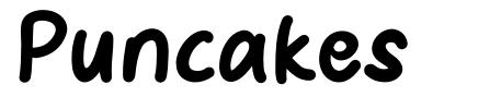 Puncakes шрифт
