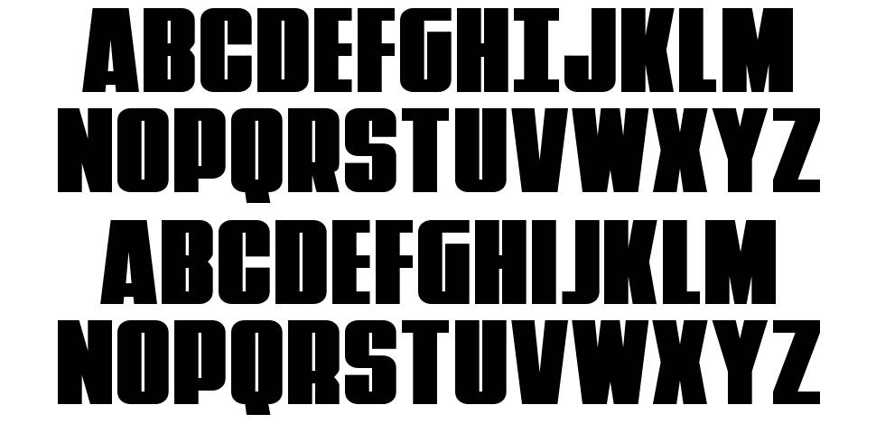 Punch font Örnekler