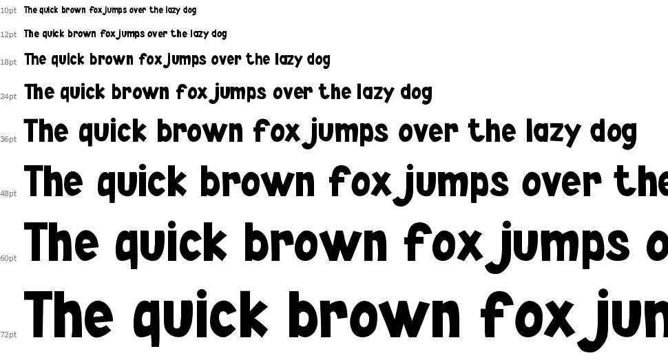 Punchliner font Waterfall