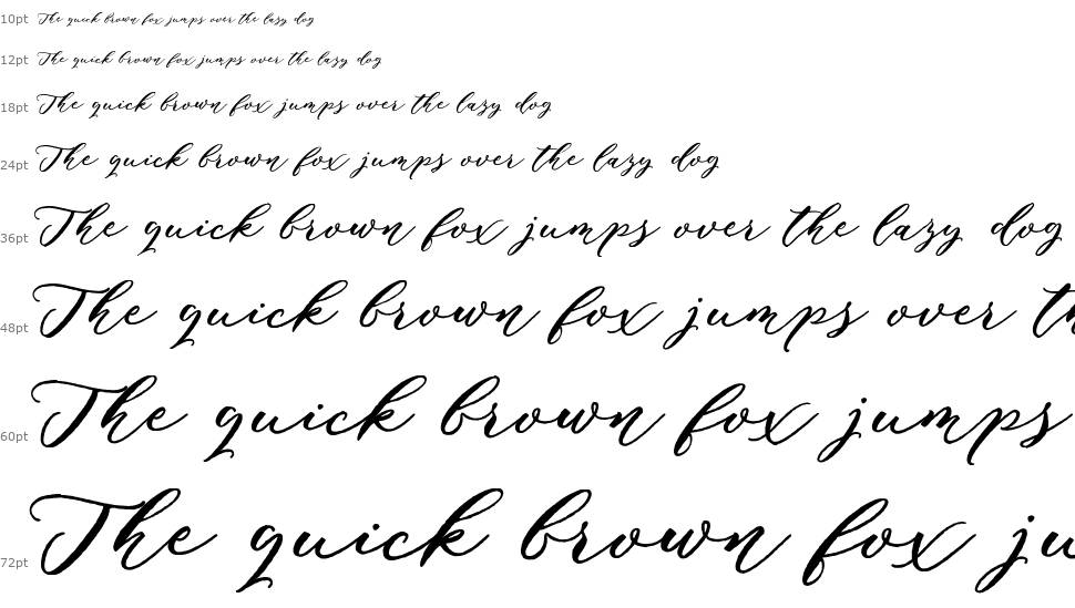 Puniko Rough font Şelale